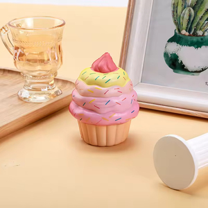 New Design PU Cute Simulated Ice Cream Creative Squishy Slow <b>Rebound</b> Squeeze Stress-Relief Toy - Product Image 4