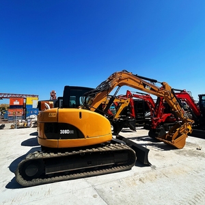 Mini-excavatrice CAT 308DCR d'occasion, poids opérationnel 7850 kg, à vendre. 90 % neuve. Excavatrices Caterpillar 308D, 305, 306, 307 en stock. - Product Image 1