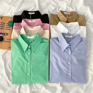 Camicia Casual a Maniche Lunghe per Primavera-Estate 2025, Protezione Solare, Tinta Unita, Prezzo Basso all'Ingrosso dalla Cina - Product Image 4