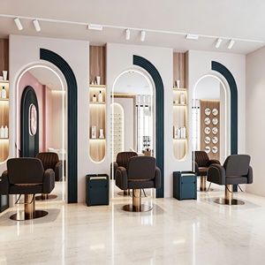 Muebles para Salón de Belleza y Spa, Diseño Interior Personalizado para Salón de Peluquería, Decoración y Renovación de Barbería - Product Image 5