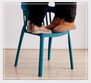 Chaise en plastique épaissie <span class=keywords><strong>de</strong></span> style nordique, chaise <span class=keywords><strong>de</strong></span> salle à manger minimaliste, <span class=keywords><strong>tabouret</strong></span> à dossier, chaise longue, chaise <span class=keywords><strong>de</strong></span> bureau, chaise <span class=keywords><strong>de</strong></span> salle à manger d'hôtel - Product Image 6