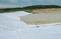 Géotextile non tissé haute densité pour la filtration des canaux d'irrigation agricoles