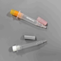 Seringue à colle jetable en plastique transparent, grande, style américain, 3cc, avec barillet de distribution