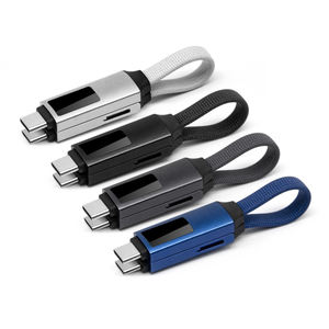 Pengisi daya magnetik 3 dalam 1 produk grosir gratis sampel kabel Tipe c hadiah promosi untuk Natal - Product Image 1