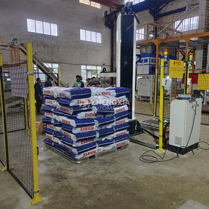Pallet Stacker Machine for <b>Seed</b> Rice Animal Food Mortar Palletizing Plaster Gypsum Sand 25kg Bags Column Robot Palletizer Column - Product Image 1