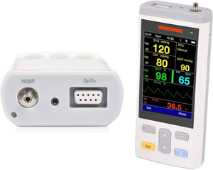 Moniteur vétérinaire multiparamétrique portable 3,5 pouces avec mesure du SpO2, de la pression artérielle et de l'ETCO2 - Product Image 2