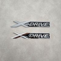 Autocollant d'emblème de voiture en métal 3D, logo Sdrive Edrive Xdrive pour BMW Série 3 5 E90 E39 E46 F10 F20 F30 X1 X3 X5 X6 Accessoires