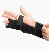 Attelle réglable pour la main et les doigts, pour les fractures de la métacarpe, de la goutte métacarpienne et de la goutte ulnaire, attelle de Boxer