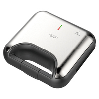 RAF 3 en 1 plaques amovibles chauffage Double face Panini presse petit déjeuner gril Sandwich Maker Machine