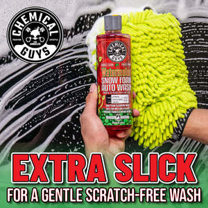 Chemical Guys Jabón Espuma para Lavado de Autos con Aroma a Sandía, Ultra Transparente, para Detallado de Alta Resistencia, 16 fl oz (ACC160) - Product Image 4