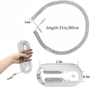 5300622034 Resistencia <span class=keywords><strong>de</strong></span> Calentamiento para <span class=keywords><strong>Secadora</strong></span> Compatible con <span class=keywords><strong>Frigidaire</strong></span> Electrolux Kenmore, Repuesto <span class=keywords><strong>de</strong></span> Bobina <span class=keywords><strong>de</strong></span> <span class=keywords><strong>Secadora</strong></span> - Product Image 3