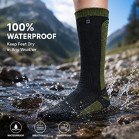 Chaussettes imperméables de qualité supérieure pour l'extérieur, respirantes, chaudes, hautes jusqu'au genou, pour la randonnée, le camping, le trekking, le cyclisme, le ski, l'alpinisme
