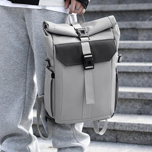 2024 özelleştirmek rulo üst dizüstü seyahat için sırt çantası açık su geçirmez genişletilebilir ayarlanabilir katlanır Laptop çantası kadın erkek için - Product Image 6