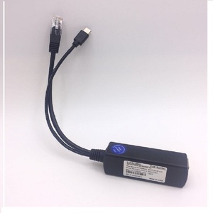 Meilleure vente convertisseur PoE 24V 1A 24W mégabit Gigabit sortie de données d'alimentation ensemble convertisseur PoE 48V à 24V - Product Image 2