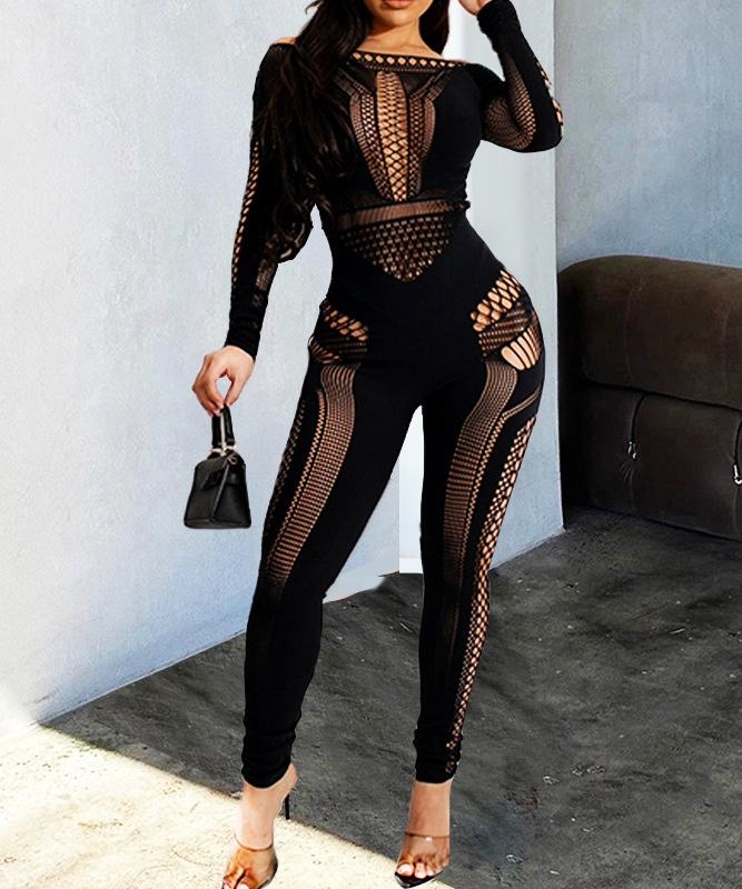 Z421JPDS Black jumpsuit