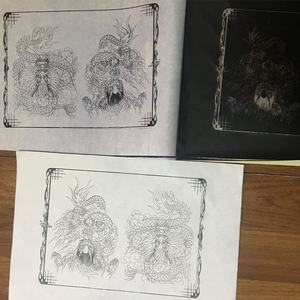 Papier transfert pour <span class=keywords><strong>tatouage</strong></span> Spirit Master, feuilles <span class=keywords><strong>de</strong></span> copie <span class=keywords><strong>de</strong></span> pochoir, papier thermique au <span class=keywords><strong>carbone</strong></span> pour <span class=keywords><strong>tatouage</strong></span>, format A4 - Product Image 4