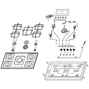 Cocina <span class=keywords><strong>de</strong></span> <span class=keywords><strong>Gas</strong></span> <span class=keywords><strong>Natural</strong></span> Independiente o Empotrable <span class=keywords><strong>de</strong></span> Acero Inoxidable KEON Personalizada <span class=keywords><strong>con</strong></span> 5 Quemadores y <span class=keywords><strong>Horno</strong></span> Eléctrico - Product Image 4