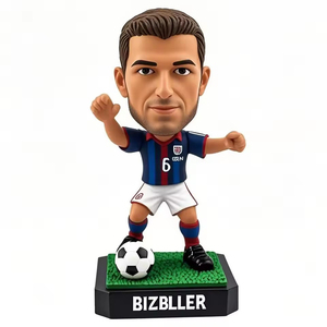 Troféu de Resina 3D Personalizado 2026 para Foto, Pintado à Mão, Decorações de Jogador de Futebol, Base com Logotipo do Time, Prêmio Personalizado - Product Image 6