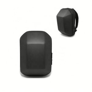 Mochila de Motocicleta Personalizada de Espuma EVA Rígida, Impermeable, Deportiva, para Hombre, Estilo Diseñador, Negra - Product Image 1