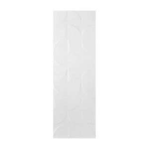 Piastrella Rettificata Opaca Deco White 30x90 Cm Per Pareti e Pavimenti - Product Image 1