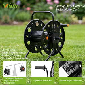 ODM OEM Custom <strong>Empty</strong> <strong>Hose</strong> <strong>Reel</strong> Freestanding Garden Water <strong>Hose</strong> <strong>Reel</strong> - Product Image 3