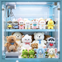 Klauwautomaat Spel Schattig 8 Inch Zachte Capibara Pop Prijsinwissings Arcade Fabrieksdirecte Levering Pluche Pop voor Kraanautomaat