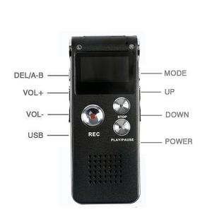 Mini enregistreur vocal numérique, 8 go, acessoreuse, pour conférences, <span class=keywords><strong>Dictaphone</strong></span> - Product Image 5