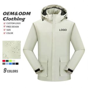 Chaquetas para Hombre, Impermeables, de Poliéster, para Invierno, Senderismo, al Aire Libre, Resistentes al Viento, Ropa de Equipo, con Logotipo Personalizado, Chaquetas para Mujer - Product Image 1