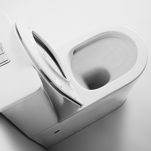 Inodoro Cerámico Estándar para el Hogar, Taza Alargada, Ahorro <span class=keywords><strong>de</strong></span> <span class=keywords><strong>Agua</strong></span>, Doble Descarga, Altura Confortable, Fácil <span class=keywords><strong>de</strong></span> Limpiar, Superficie Esmaltada - Product Image 5