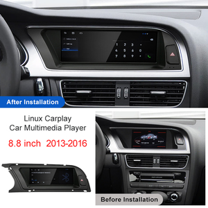 STWEI 2026 New Slim Screens Linux System 8.8inch 1280*480 Resolution For AUDI A4L B8 2009-2016 Wireless CarPlay Auto <b>player</b> KSW - Product Image 3