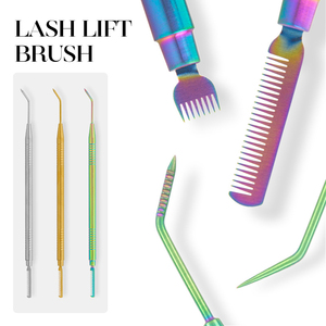 Metal <strong>Lash</strong> Lift Pick Stick <strong>Lash</strong> Lift Tool 45 Degree Pick Head Eyelash Perm Tool Eyelash <strong>Separator</strong> - Product Image 2