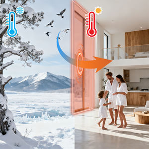 Films décoratifs unidirectionnels pour vitres <span class=keywords><strong>de</strong></span> bâtiments et <span class=keywords><strong>de</strong></span> maisons, isolation thermique, résistance aux UV, pour l'hiver - Product Image 1