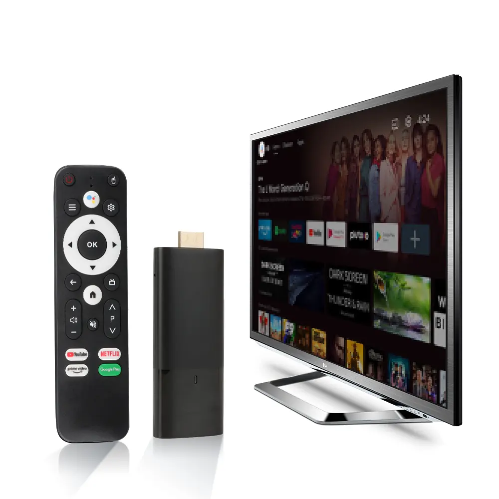 Fabrikant Prijs 4K Android Tv Dongle 2Gb 4Gb 16Gb 32Gb Tv Stick Android 13 Smart Android Tv Stick