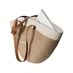 Sac en jute naturel recyclable, pochette en chanvre biologique, sac de voyage en chanvre - Product Image 5