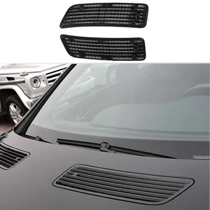 StarNav Pour Mercedes W221 S550 2007 2009 2010 2011 2012 2013 1 Paire de Grilles de Ventilation Supérieures Latérales du Capot Décoration Accessoires Auto - Product Image 4