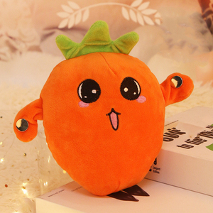 Fruit Induction Metronome Cute Soft Music Rhythm Piano Beat Interactive Fruit Musical <strong>Plush</strong> Toy Sensor <strong>Banana</strong> Strawberry <strong>Plush</strong> - Product Image 1