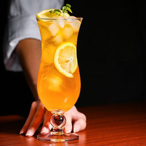 Grands verres à soda 14oz réutilisables <span class=keywords><strong>vintage</strong></span> ice cream milkshake avec logo personnalisé - Product Image 5