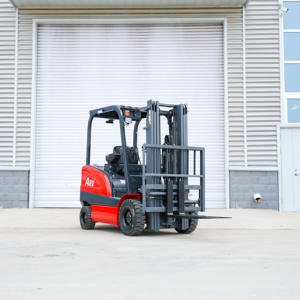 Nuevas características Rugged Terrain Farm Building Mini carretilla elevadora a la venta Carretilla elevadora eléctrica cargada con batería de litio - Product Image 5