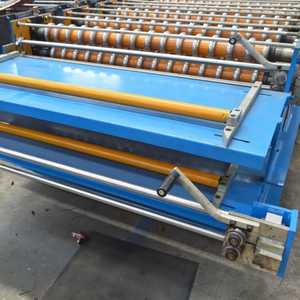 Machine <span class=keywords><strong>de</strong></span> formage à froid double couche pour tôles <span class=keywords><strong>de</strong></span> <span class=keywords><strong>toiture</strong></span> en fer trapézoïdal et ondulé IBR - Offre Spéciale - Product Image 4