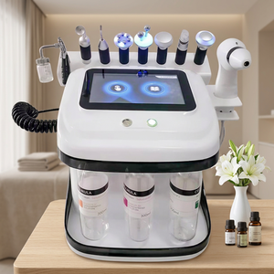เครื่องวิเคราะห์ผิวหน้าไฮโดรเดอร์มาเบรชั่น 9 in 1 สำหรับทำความสะอาดผิวอย่างล้ำลึก กระชับผิว และลดเลือนริ้วรอย - Product Image 1
