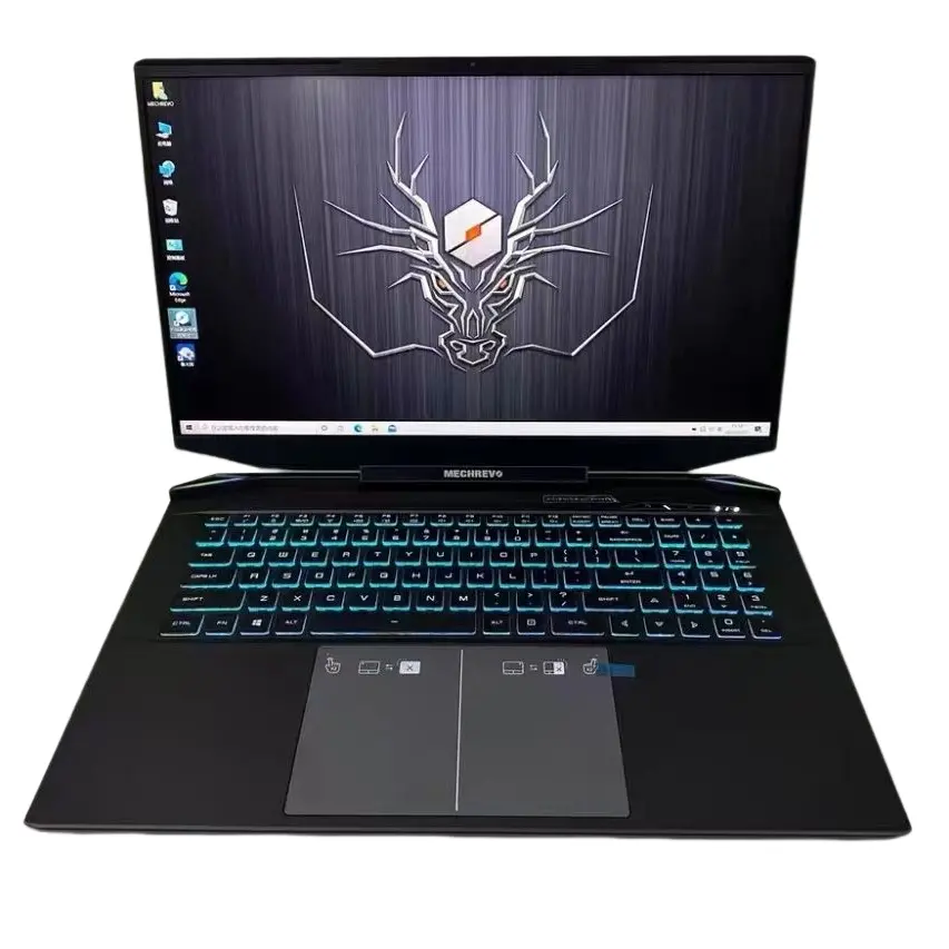 Hot Sale MECHREVO Gaming Laptop R9-5900H RTX3060-6G 16GB 512GB 17.3inch Used Laptop Computer