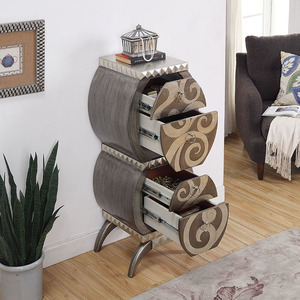 Mueble para Joyas de Madera Maciza de Estilo Nórdico de Lujo Ligero con Diseño Moderno y Simple para Dormitorio de Hotel, Mesita de Noche o Sala de Estar - Product Image 5