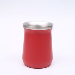 Taza de Acero Inoxidable para Yerba Mate, Portátil y Ligera, de 8 oz (240 ml), Vaso Pequeño Aislado para Beber - Product Image 4