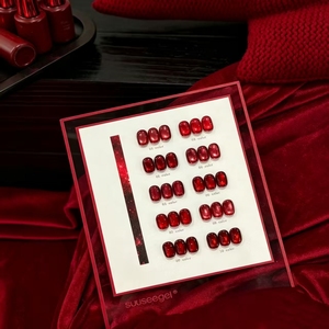 Suuseegel – Kit de vernis à ongles gel magnétique œil de chat rouge 10 couleurs, à retirer par trempage, pour professionnels de salon de manucure - Product Image 5