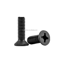 Vis à tête plate en acier inoxydable Attaches à tête fraisée à filetage complet pour les applications de machines en bois et métal-Mesure métrique