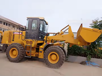 Ottime macchine edili buone prestazioni 4 tonnellate pale ruote Mini Front-End Loader LW400FV in magazzino vendita calda