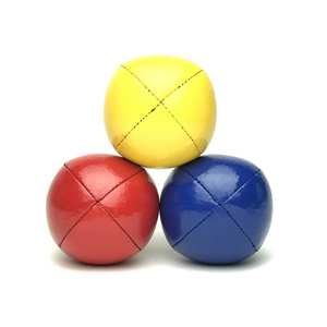 <span class=keywords><strong>CHL</strong></span>-pelota de malabares de ganchillo personalizada, 5cm, 6,3 cm, 4 paneles, para jugar al aire libre, de PVC, de cuero pu, con impresión de logotipo personalizado - Product Image 4
