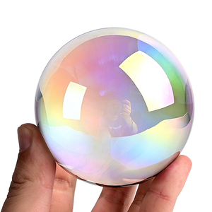 2025 Nhà Cung Cấp Pha Lê Bóng Hiện Đại Tùy Chỉnh Rắn Quả Cầu Bóng Với Màu Sắc Cơ Sở Rõ Ràng Quả Bóng Lensball Với Đứng - Product Image 2
