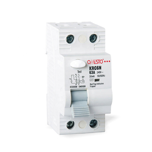 Dispositivos de corriente residual al por mayor 240V 415V RCD Disyuntor 16A 25A 40A 63A AC / A Tipo 6kA 30mA 100mA Disyuntor RCD - Product Image 1