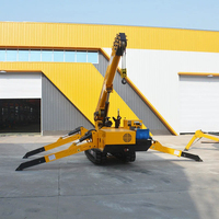 Grue araignée diesel 3T fiable à faible consommation – Nouvelle machine de pointe